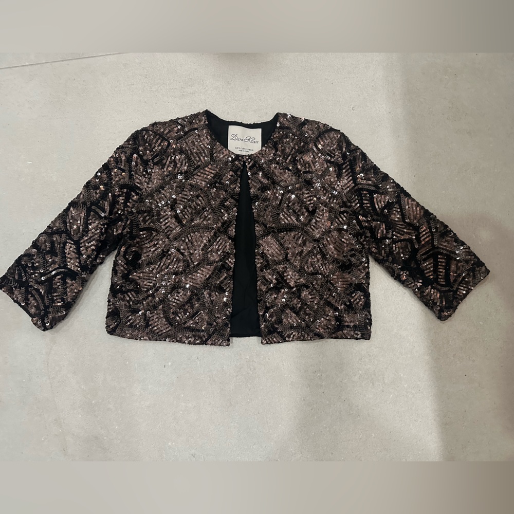 Zara Bolero Sequin Jacket
